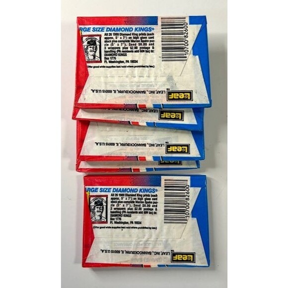 (5) 1989 Donruss Baseball Card Wax packs-possible Ken Griffey Jr RC - Picture 2 of 2